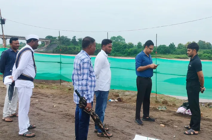నిమజ్జన ఘాట్‌ వద్ద ఏర్పాట్ల పరిశీలన