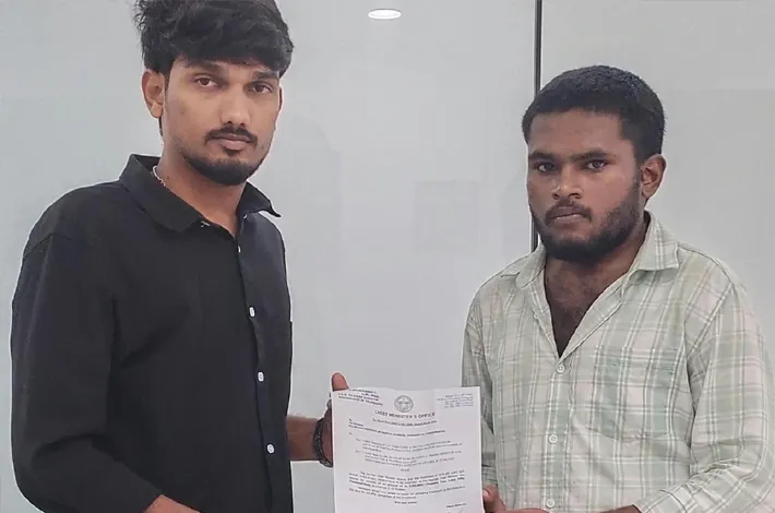 అనారోగ్యంతో బాధపడుతున్న అజయ్‌కు మంత్రి శ్రీధర్‌బాబు భరోసా