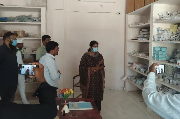 సీహెచ్‌సీలో కలెక్టర్‌ ఆకస్మిక తనిఖీ