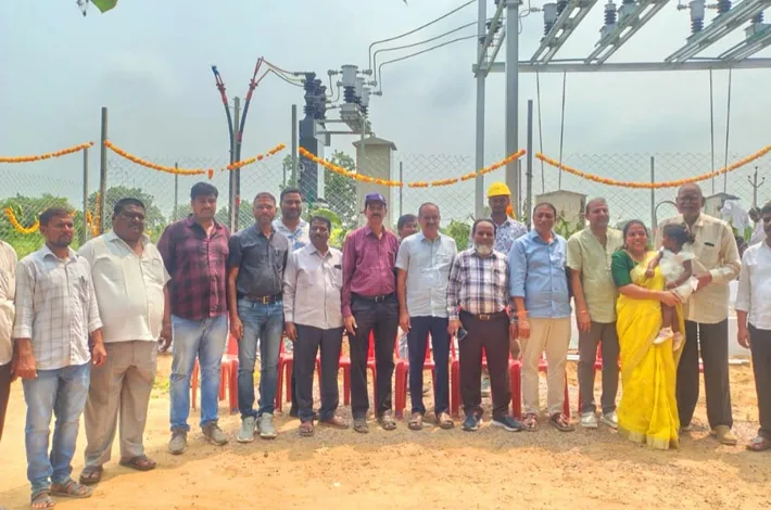హున్సా సబ్‌స్టేషన్‌కు 2మెగావాట్ల సౌర విద్యుత్ అనుసంధానం