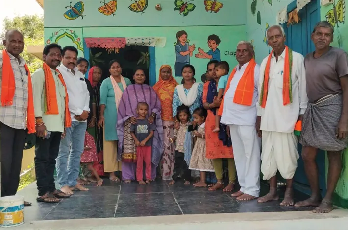 అంగన్‌వాడీ కార్యకర్తలకు ఘన సన్మానం