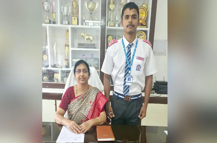 జాతీయ స్థాయి క్రీడా పోటీలకు సీఆర్‌పీఎఫ్‌ విద్యార్థి ఆదిత్య