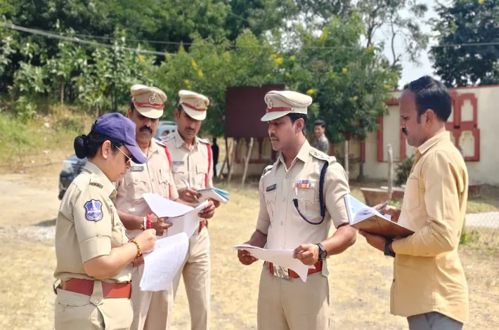 భీమ్ వర్ధంతికి పటిష్ట  బందోబస్తు