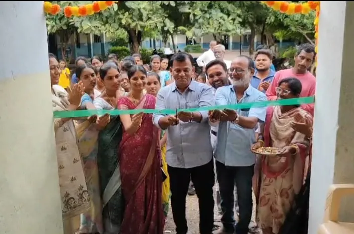 ప్రభుత్వ పాఠశాలలో మెరుగైన వసతుల కల్పనకు ప్రభుత్వం కృషి