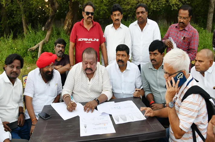 టీటీడీ ఆలయ నిర్మాణానికి అడుగులు