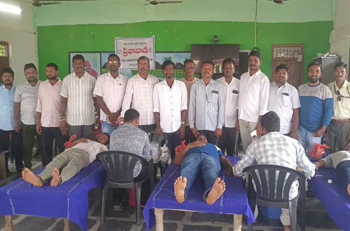 ముప్పనపల్లి సహాయనిధి ఆధ్వర్యంలో మెగా రక్తదాన శిబిరం