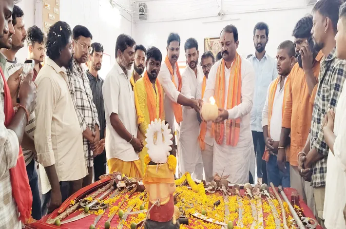 ధర్మ పరిరక్షణకు ప్రతీక ఆయుధ పూజ