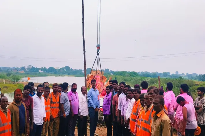 ప్రశాంతంగా ముగిసిన వినాయక నిమజ్జనం