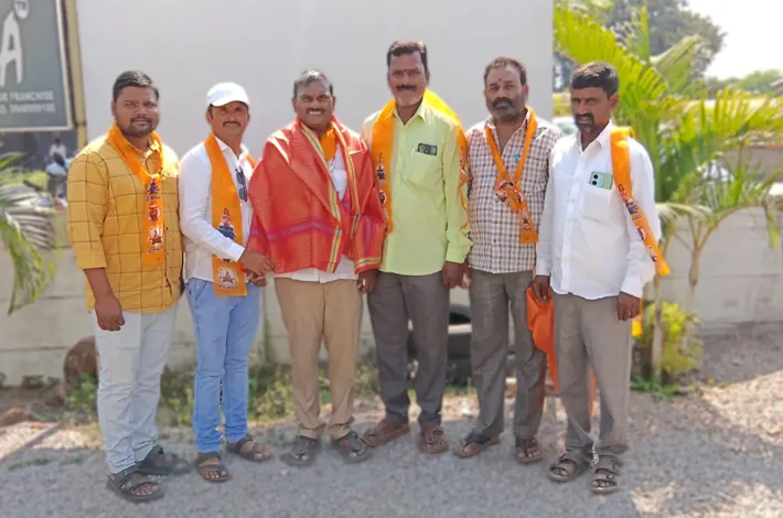పద్మశాలి సంఘం జిల్లా ఉపాధ్యక్షుడిగా ఆంజనేయులు