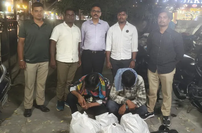 23 కిలోల గంజాయి స్వాధీనం
