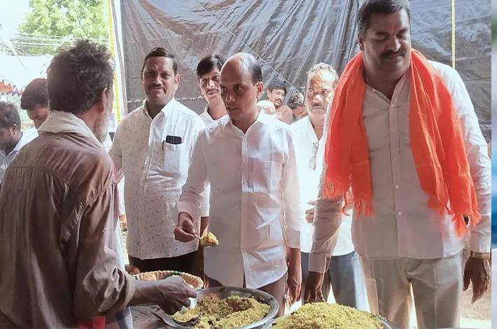 సత్తుపల్లి గణనాథుడి పూజల్లో.. కాంగ్రెస్ ముఖ్యనేతలు