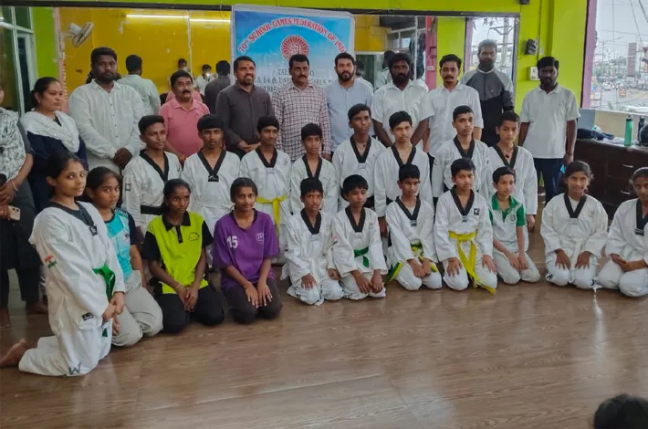 జోనల్ స్థాయి లో నిర్మల్ విద్యార్థుల ఎంపిక