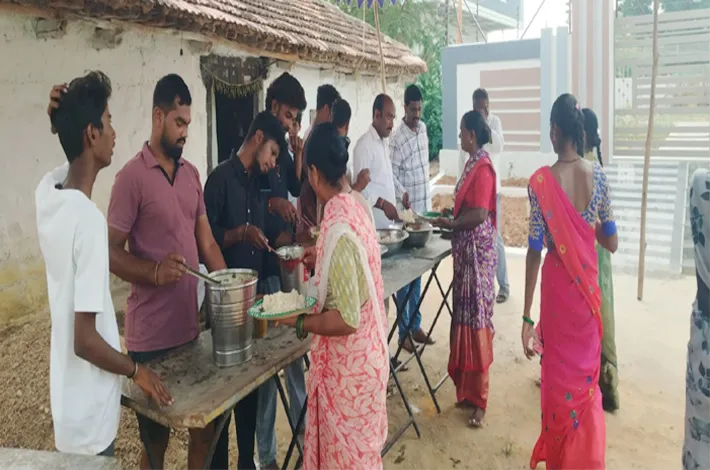 మాసంపల్లి గణపతి నవరాత్రి ఉత్సావాల అన్నదాన కార్యక్రమం 