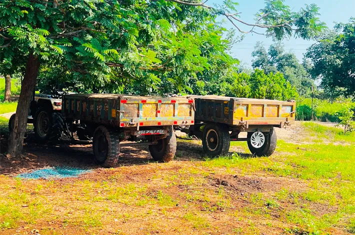 అక్రమ ఇసుక రవాణాపై పోలీసుల కఠిన చర్యలు