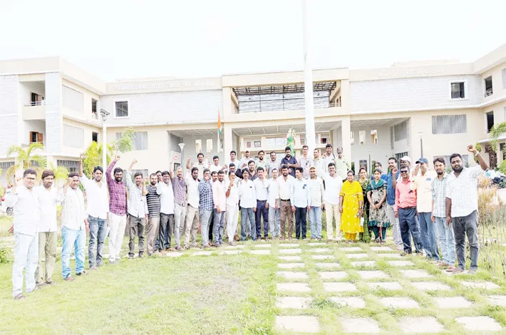వీబీజీ రాంజీ ఉద్యోగుల సమరభేరి