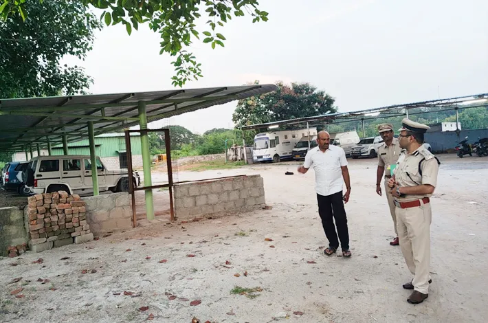 ఎంటీవో కార్యాలయాన్ని ఆకస్మికంగా తనిఖీ చేసిన సీపీ
