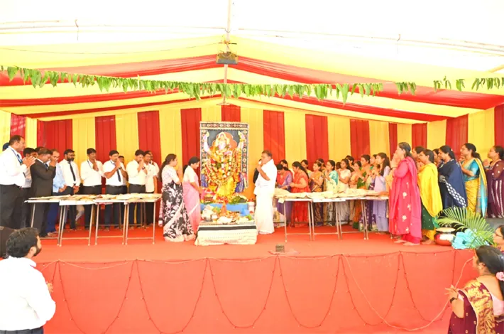 అల్ఫోర్స్ లో గణనాధునికి మహాప్రసాదం