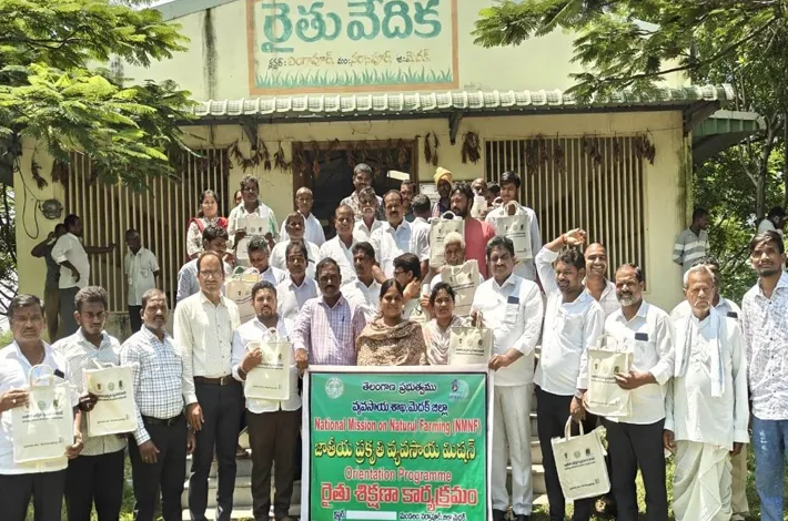 ప్రకృతి వ్యవసాయంతో ఆరోగ్యకరమైన సాగు