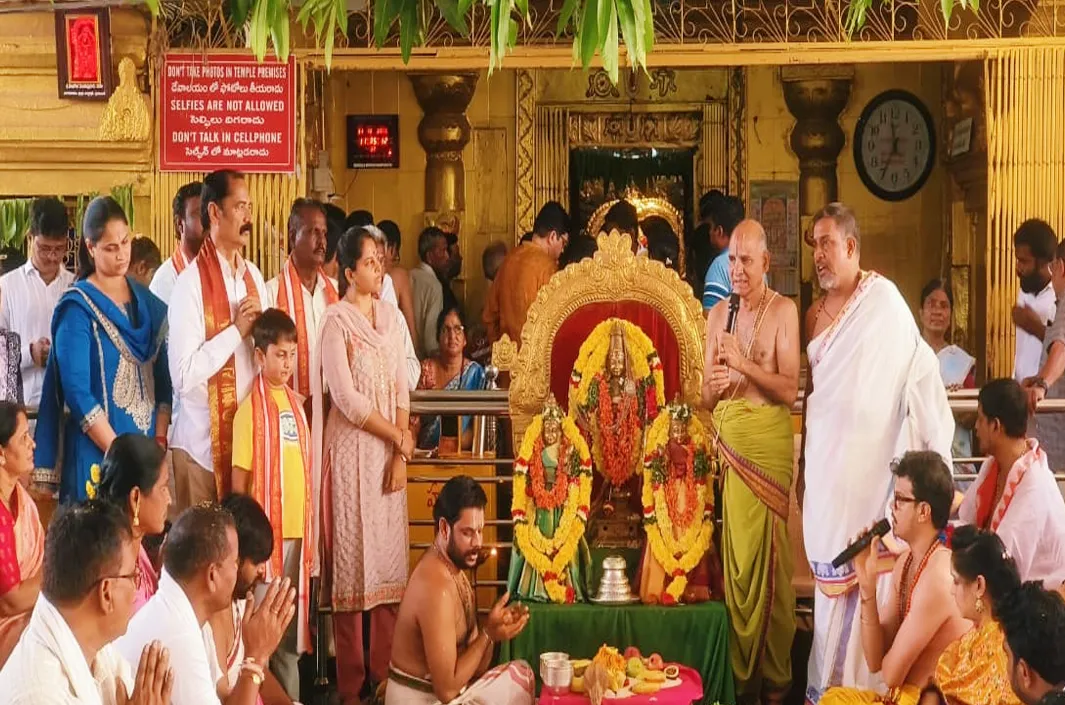 చిల్పూర్ గుట్ట ఆలయంలో స్వామివారి కల్యాణం