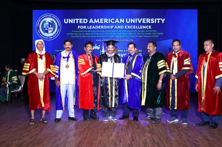 యునైటెడ్ అమెరికన్ యూనివర్సిటీ డాక్టరేట్