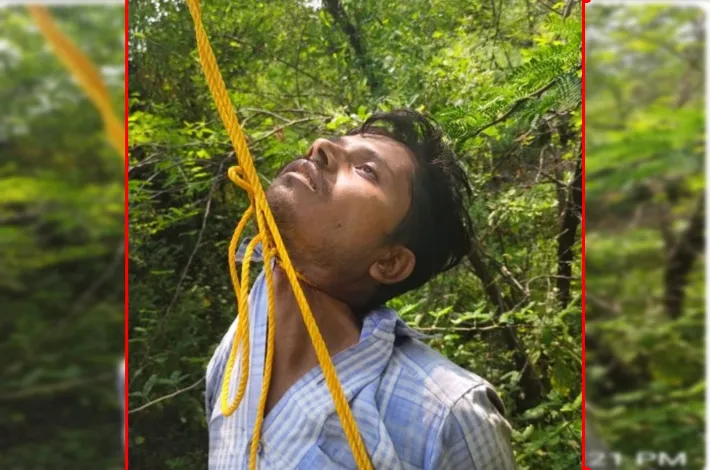ఉరి వేసుకొని యువకుని ఆత్మహత్య