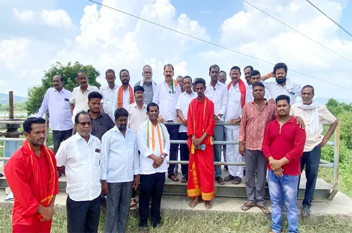 గుండారం రిజర్వాయర్‌లోకి ఎస్సారెస్పీ సాగునీరు విడుదల