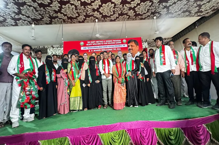 తెలంగాణ రాజ్యాధికార పార్టీలో చేరికలు
