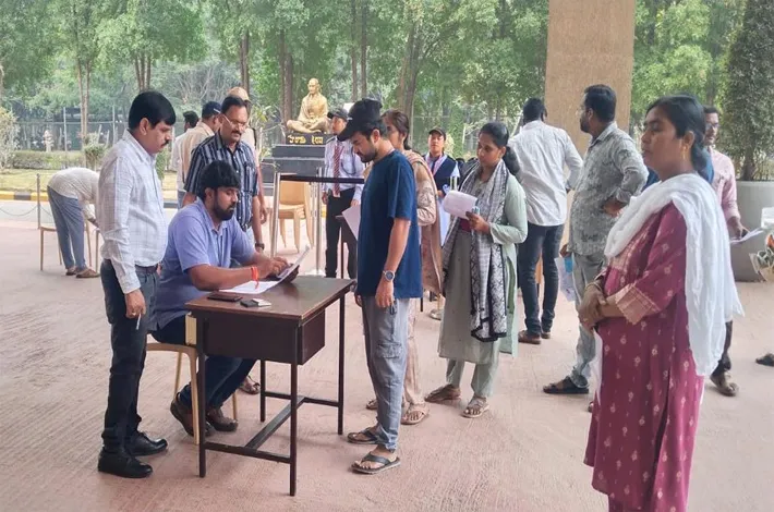 ప్రశాంతంగా ముగిసిన అసిస్టెంట్ సైంటిస్ట్ పరీక్ష