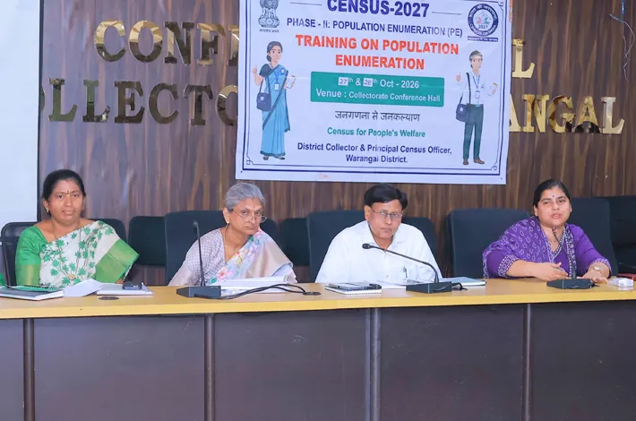 జనగణన–2027 పక్కా సమాచారంతోనే ప్రగతి సాధ్యాం