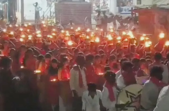 మరల పెళ్లి లోభక్తి శ్రద్ధలతో బోనాలు
