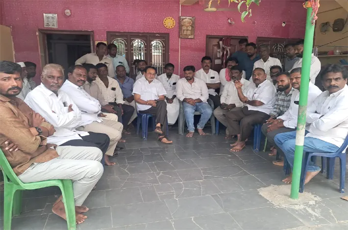 హఫీజ్ ఖాన్ కుటుంబానికి పరామర్శించిన ఒంటెద్దు నరసింహారెడ్డి