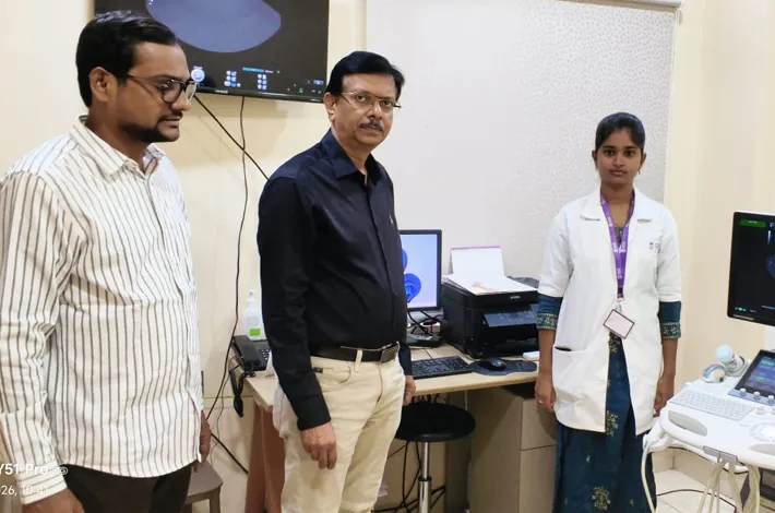 అంకుర ఆసుపత్రిలో డీఎంఅండ్ హెచ్ఓ ఆకస్మిక తనిఖీ