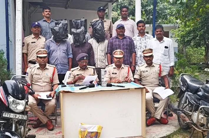 ఆరుగురు దొంగలు అరెస్ట్