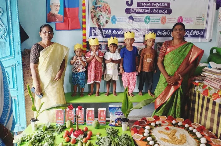 ఆరోగ్యవంతమైన సమాజ స్థాపనే లక్ష్యంగా 9వ పోషణ మాసోత్సవాలు!