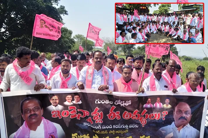 విద్యుత్ సమస్యలపై సబ్‌స్టేషన్ ముట్టడి