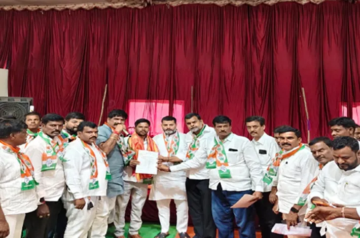 మండల వైస్ ప్రెసిడెంట్ గా నవీన్ యాదవ్ ఏకగ్రీవ ఎన్నిక