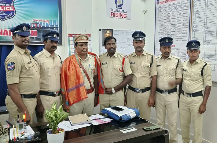 కన్నాయిగూడెం నూతన ఎస్ఐ పుట్ట సతీష్ బాధ్యతలు 