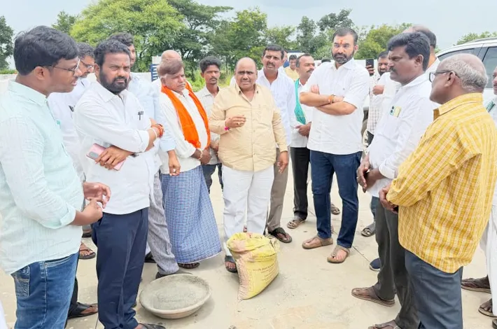 చందూర్ లిఫ్ట్ ఇరిగేషన్‌ను పరిశీలించిన మాజీ డిసిసిబి చైర్మన్