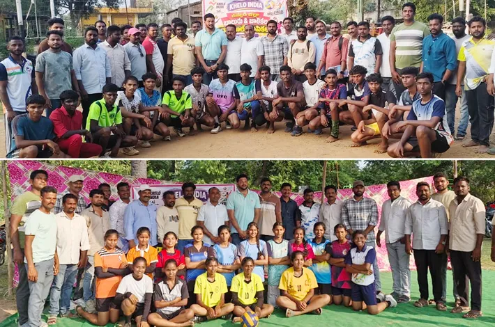 ఖేలో ఇండియా వాలీబాల్ ఎంపిక పోటీలు