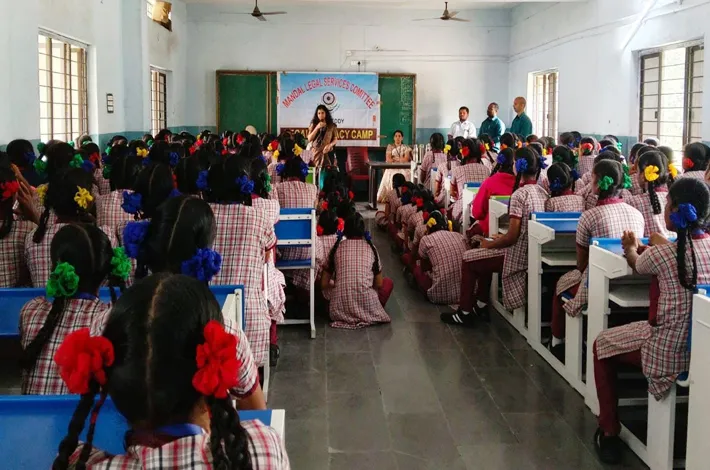 ఫోక్సో  కేసులపై విద్యార్థులకు అవగాహన  సదస్సు