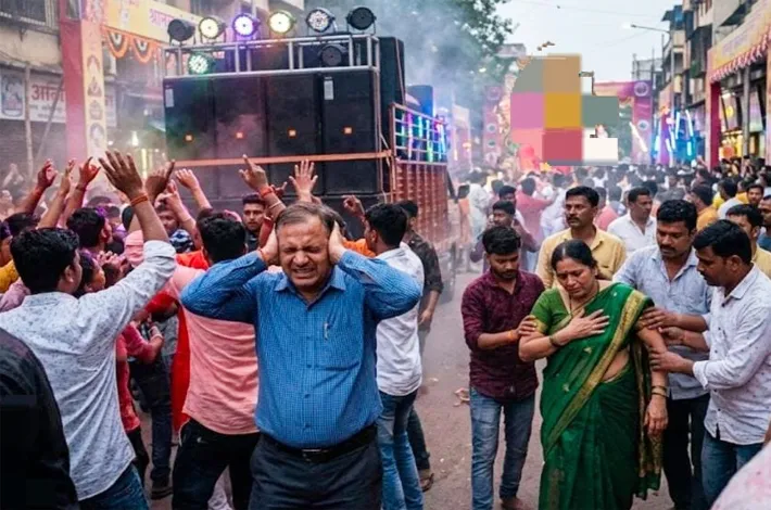 డీజేల దరువులకు దద్దరిల్లుతున్న వీధులు!