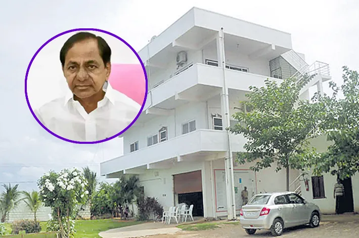 కేసీఆర్ ఫామ్‌హౌస్ చుట్టూ ప్రభుత్వ భూములపై ఆరా
