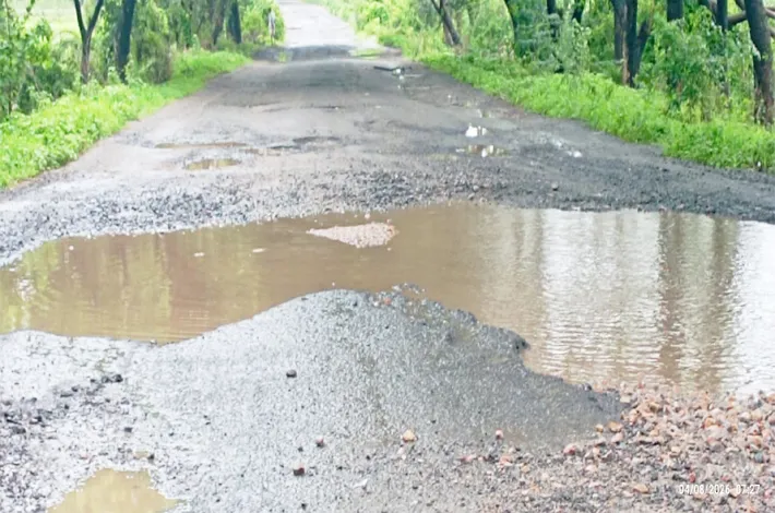 నరకప్రాయంగా మారిన రహదారి