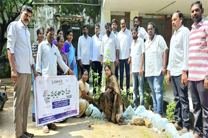 పొనకల్ లో గాంధీ జయంతి వేడుకలు 