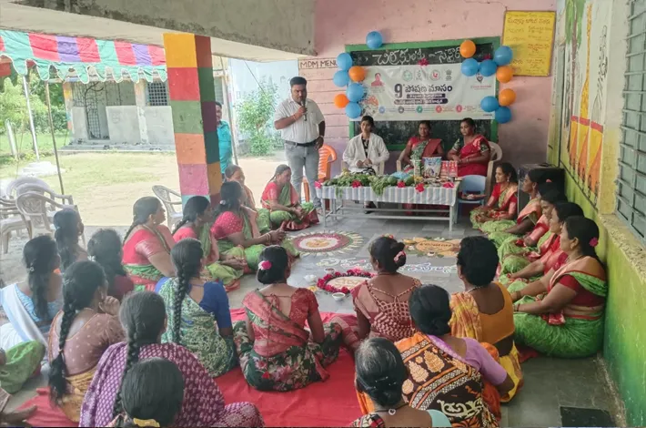 పోషకాహారంపై గర్భిణీలకు అవగాహన