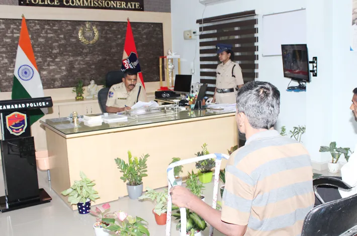 ప్రజావాణిలో 39 ఫిర్యాదులు స్వీకరించిన పోలీస్ కమిషనర్