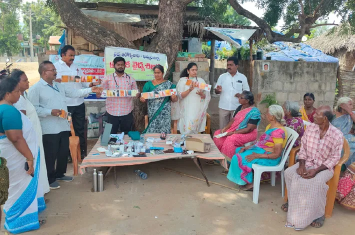 సత్యనారాయణపురం గ్రామంలో వైద్య శిబిరం