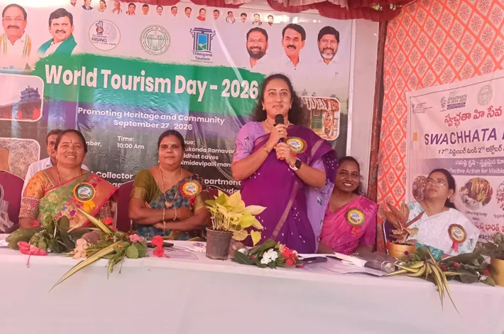 కారుకొండ రామవరం బౌద్ధ గుహల వద్ద ఘనంగా ప్రపంచ పర్యాటక దినోత్సవం