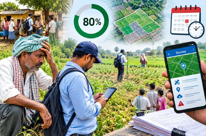 క్రాప్ సర్వే పూర్తయ్యేనా!