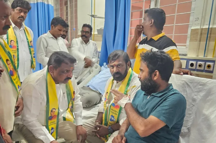 తెలంగాణ రక్షణ సేన పరామర్శ